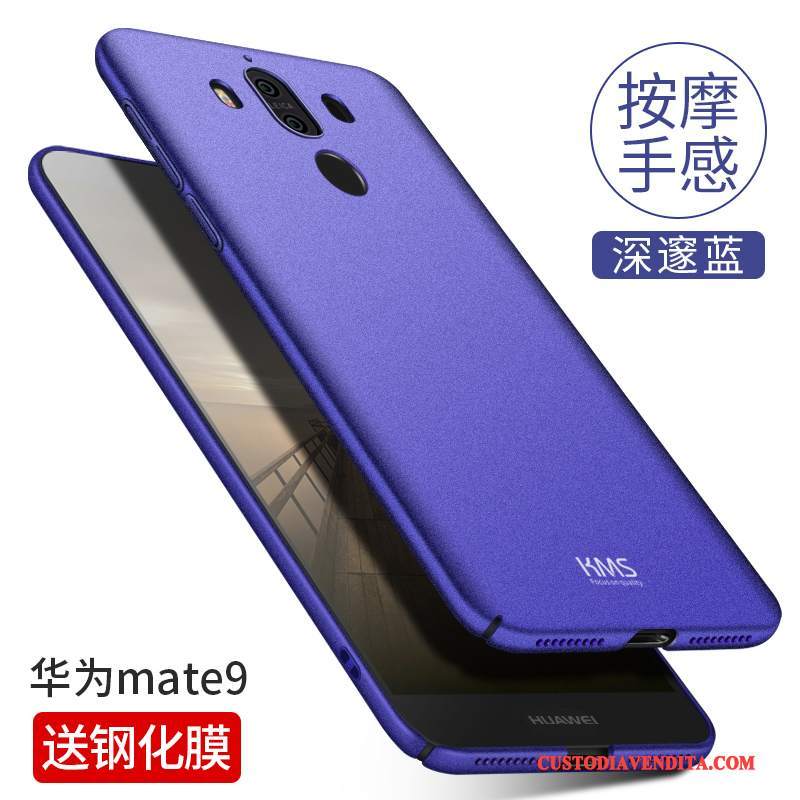 Custodia Huawei Mate 9 Protezione Difficile Tutto Incluso, Cover Huawei Mate 9 Macchiati Rosso