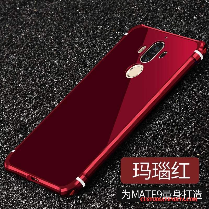 Custodia Huawei Mate 9 Protezione Nerotelefono, Cover Huawei Mate 9 Metallo