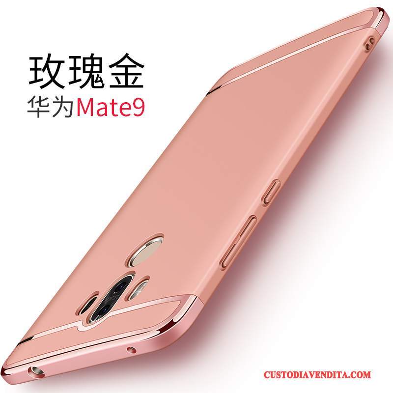 Custodia Huawei Mate 9 Protezione Rosa Anti-caduta, Cover Huawei Mate 9 Telefono Macchiati