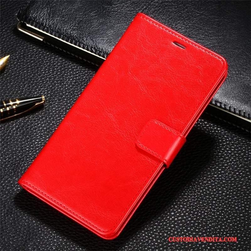 Custodia Huawei Mate 9 Protezione Rossotelefono, Cover Huawei Mate 9 Pelle