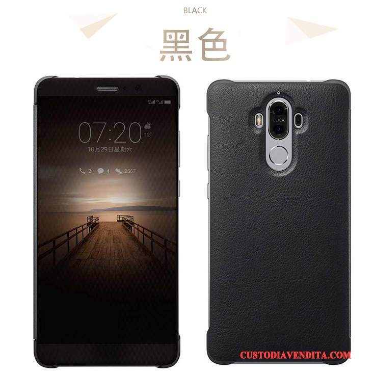 Custodia Huawei Mate 9 Protezione Telefono Rosa, Cover Huawei Mate 9 Pelle Anti-caduta Tutto Incluso