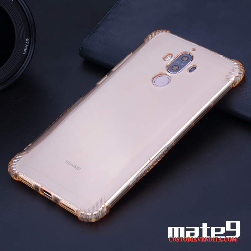 Custodia Huawei Mate 9 Silicone Anti-caduta Tutto Incluso, Cover Huawei Mate 9 Protezione Morbidotelefono