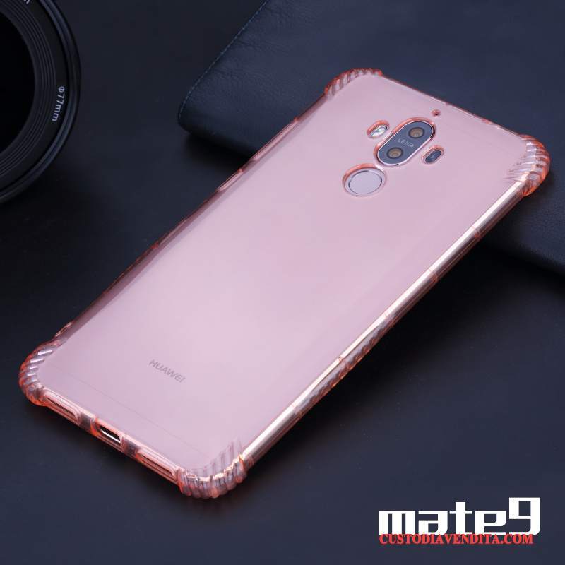 Custodia Huawei Mate 9 Silicone Anti-caduta Tutto Incluso, Cover Huawei Mate 9 Protezione Morbidotelefono