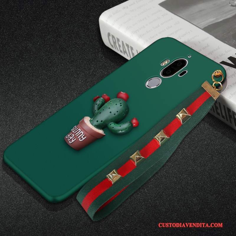 Custodia Huawei Mate 9 Silicone Ornamenti Appesitelefono, Cover Huawei Mate 9 Creativo Tutto Incluso Tendenza