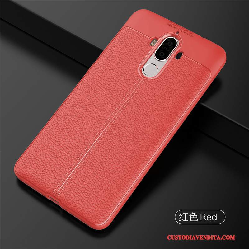 Custodia Huawei Mate 9 Silicone Tendenza Anti-caduta, Cover Huawei Mate 9 Nerotelefono