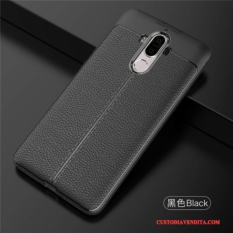 Custodia Huawei Mate 9 Silicone Tendenza Anti-caduta, Cover Huawei Mate 9 Nerotelefono