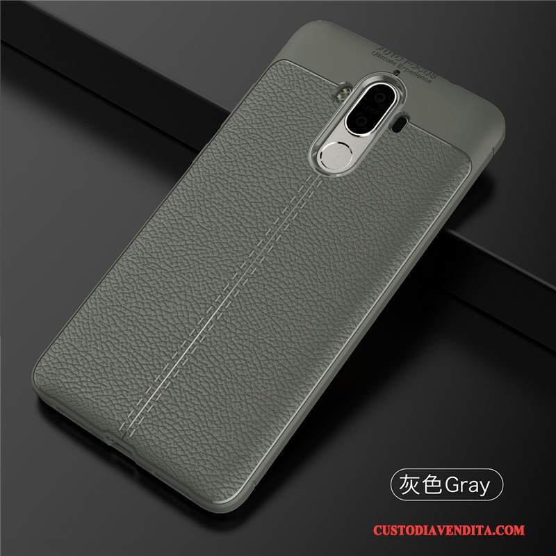 Custodia Huawei Mate 9 Silicone Tendenza Anti-caduta, Cover Huawei Mate 9 Nerotelefono