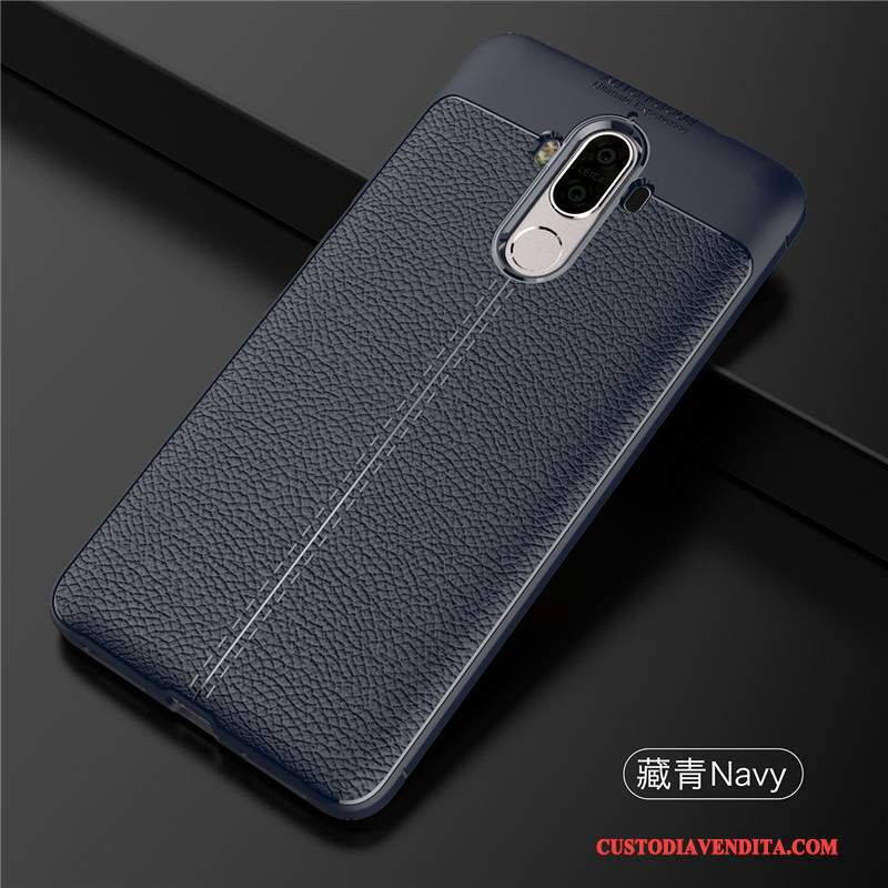 Custodia Huawei Mate 9 Silicone Tendenza Anti-caduta, Cover Huawei Mate 9 Nerotelefono