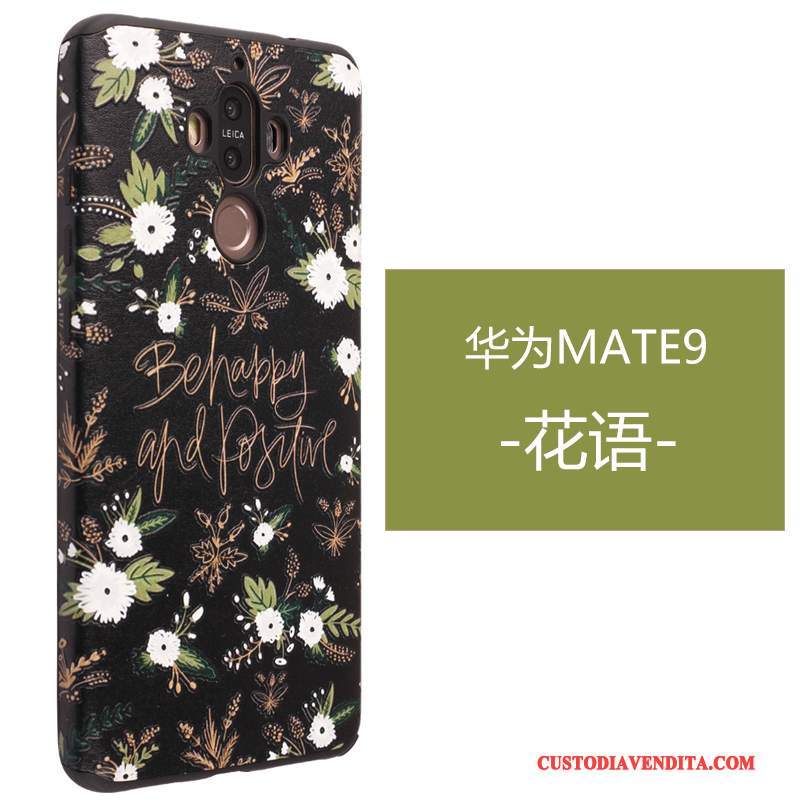 Custodia Huawei Mate 9 Silicone Tutto Incluso Anti-caduta, Cover Huawei Mate 9 Colore Morbidotelefono