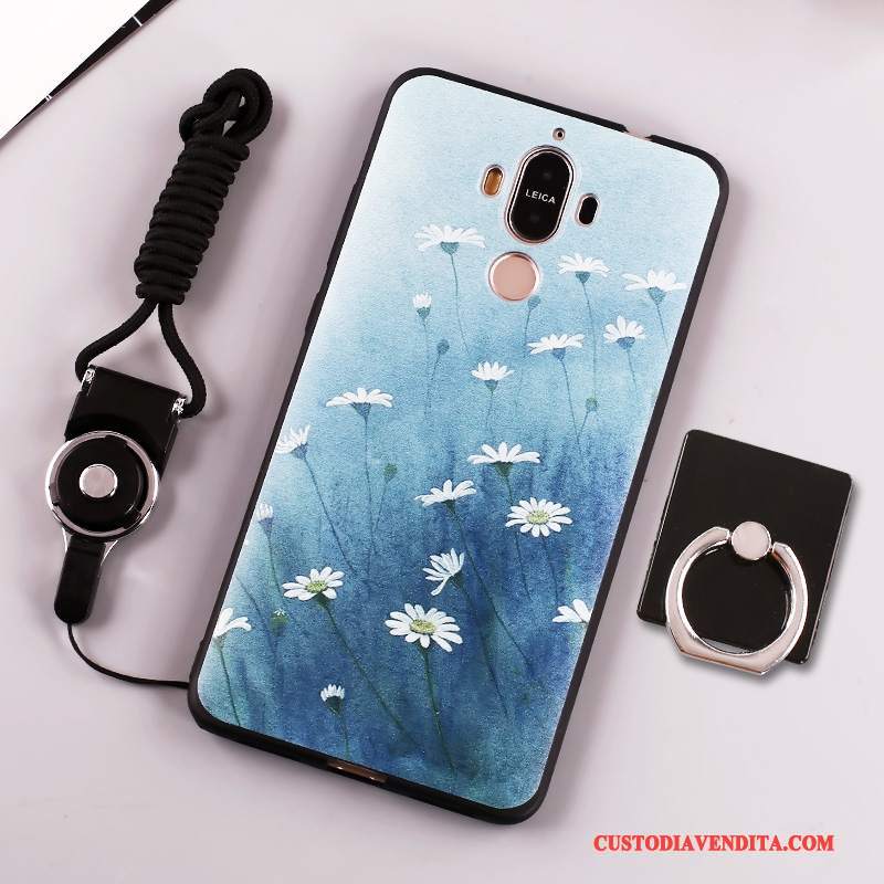 Custodia Huawei Mate 9 Telefono Morbido, Cover Huawei Mate 9 Blu