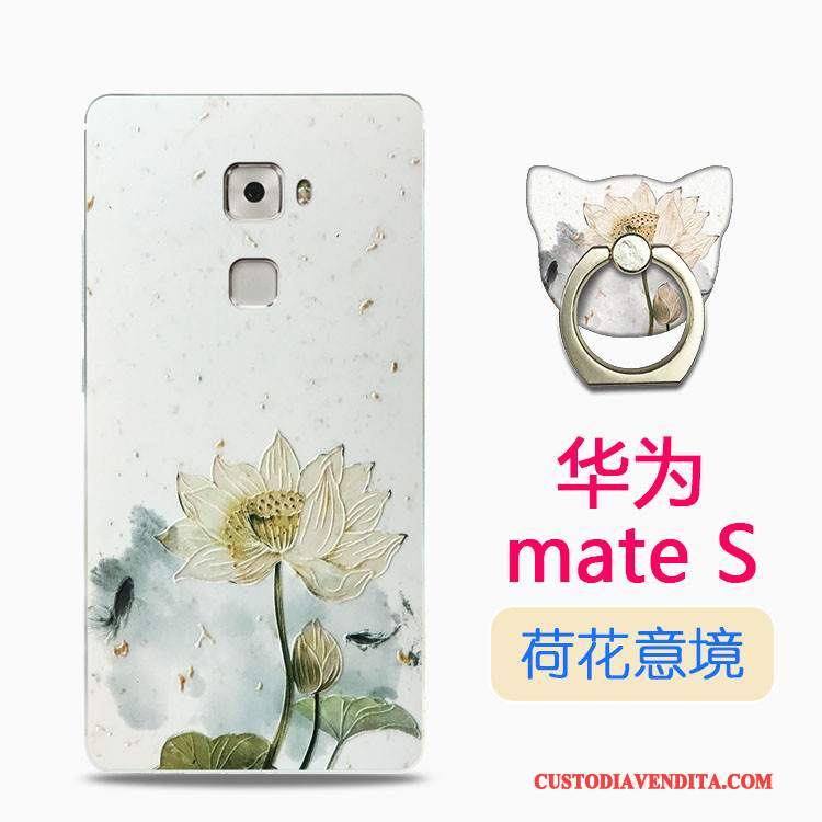 Custodia Huawei Mate S Colore Bello Trasparente, Cover Huawei Mate S Protezione Stile Cinese Gioventù