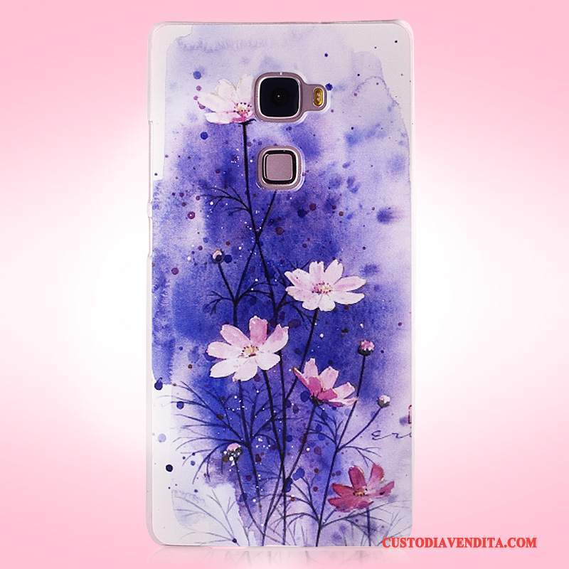 Custodia Huawei Mate S Colore Macchiati Difficile, Cover Huawei Mate S Protezione Rosatelefono