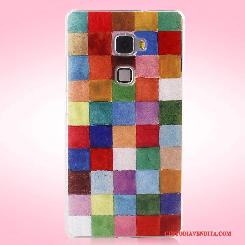 Custodia Huawei Mate S Colore Macchiati Difficile, Cover Huawei Mate S Protezione Rosatelefono