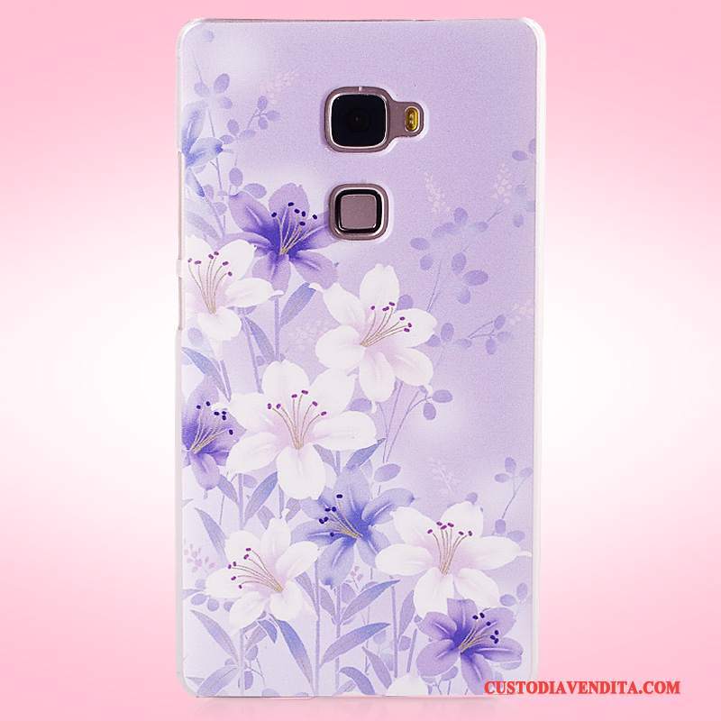 Custodia Huawei Mate S Colore Macchiati Difficile, Cover Huawei Mate S Protezione Rosatelefono