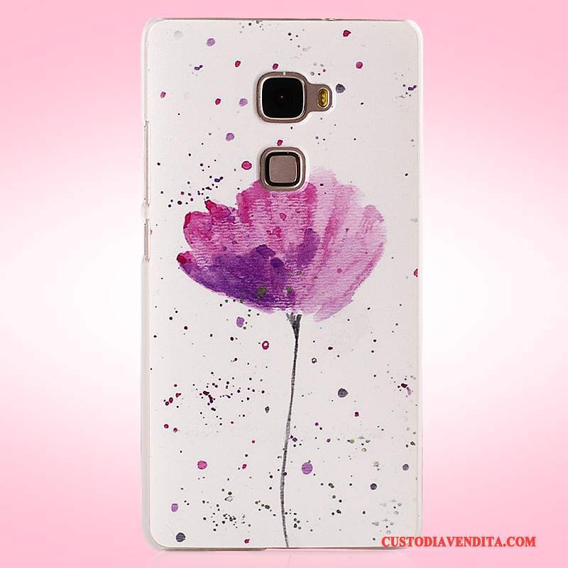 Custodia Huawei Mate S Colore Macchiati Difficile, Cover Huawei Mate S Protezione Rosatelefono