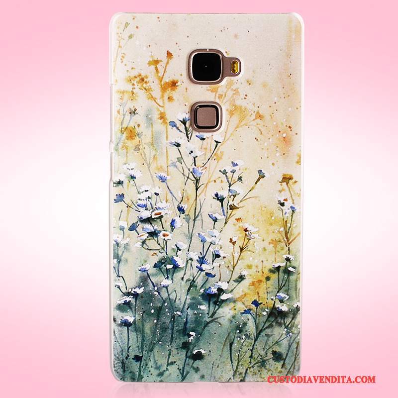 Custodia Huawei Mate S Colore Macchiati Difficile, Cover Huawei Mate S Protezione Rosatelefono