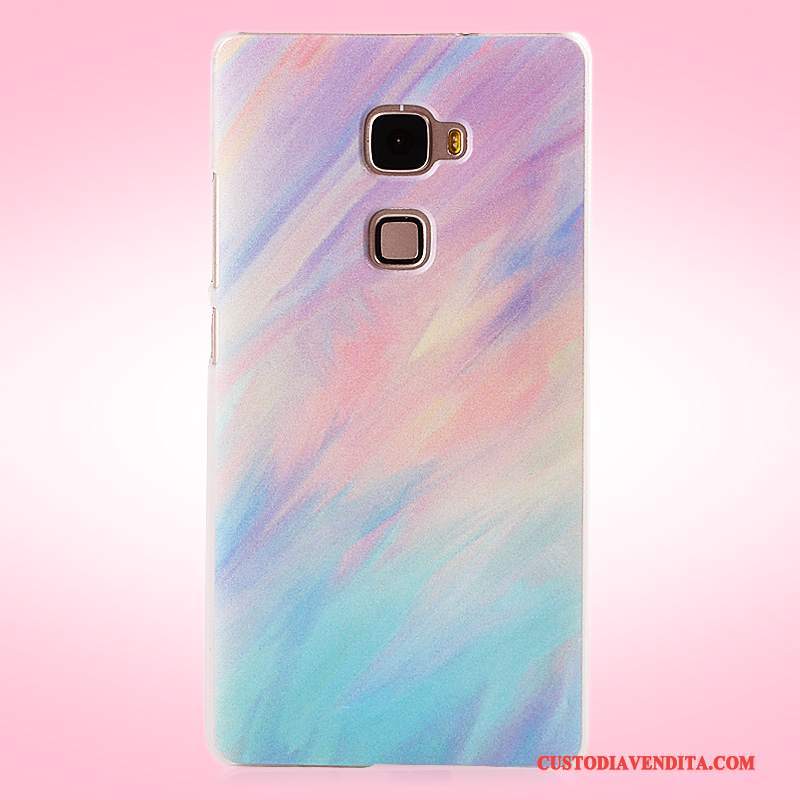 Custodia Huawei Mate S Colore Macchiati Difficile, Cover Huawei Mate S Protezione Rosatelefono