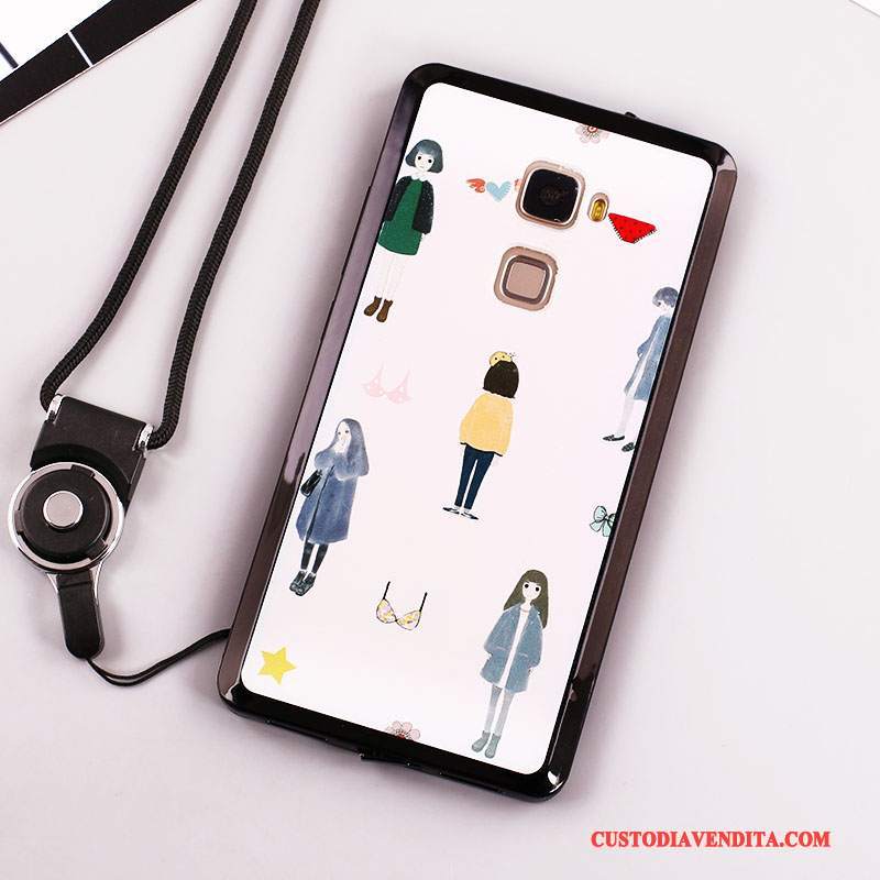 Custodia Huawei Mate S Colore Ornamenti Appesi Nuovo, Cover Huawei Mate S Protezione Biancotelefono