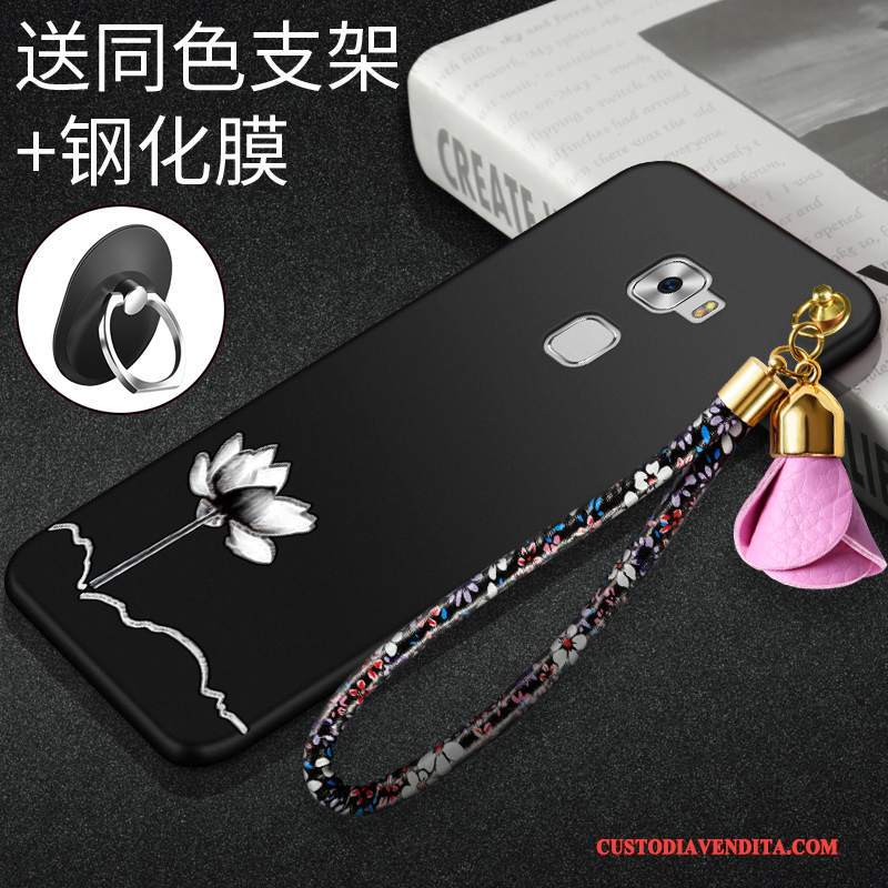 Custodia Huawei Mate S Creativo Telefono Macchiati, Cover Huawei Mate S Silicone Di Personalità Nero