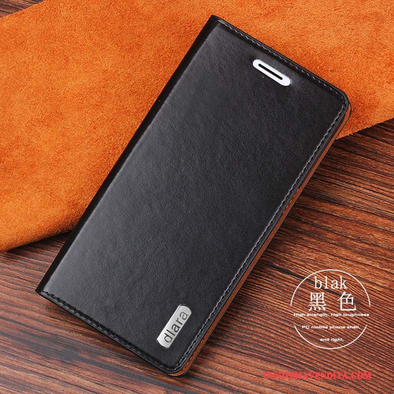 Custodia Huawei Mate S Folio Anti-caduta Tendenza, Cover Huawei Mate S Pelle Arancionetelefono