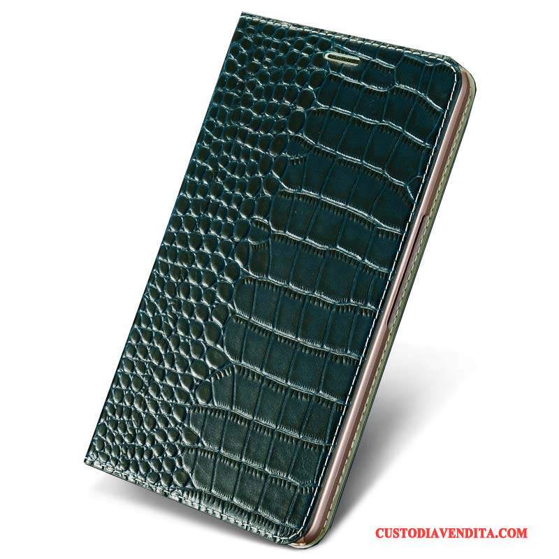 Custodia Huawei Mate S Pelle Anti-caduta Verde Scuro, Cover Huawei Mate S Protezione Telefono