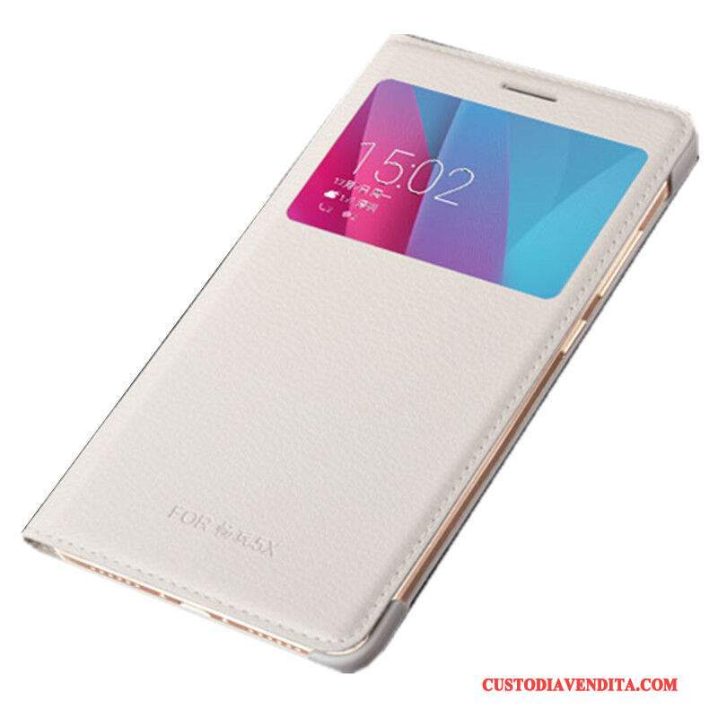 Custodia Huawei Mate S Pelle Grigiotelefono, Cover Huawei Mate S Protezione