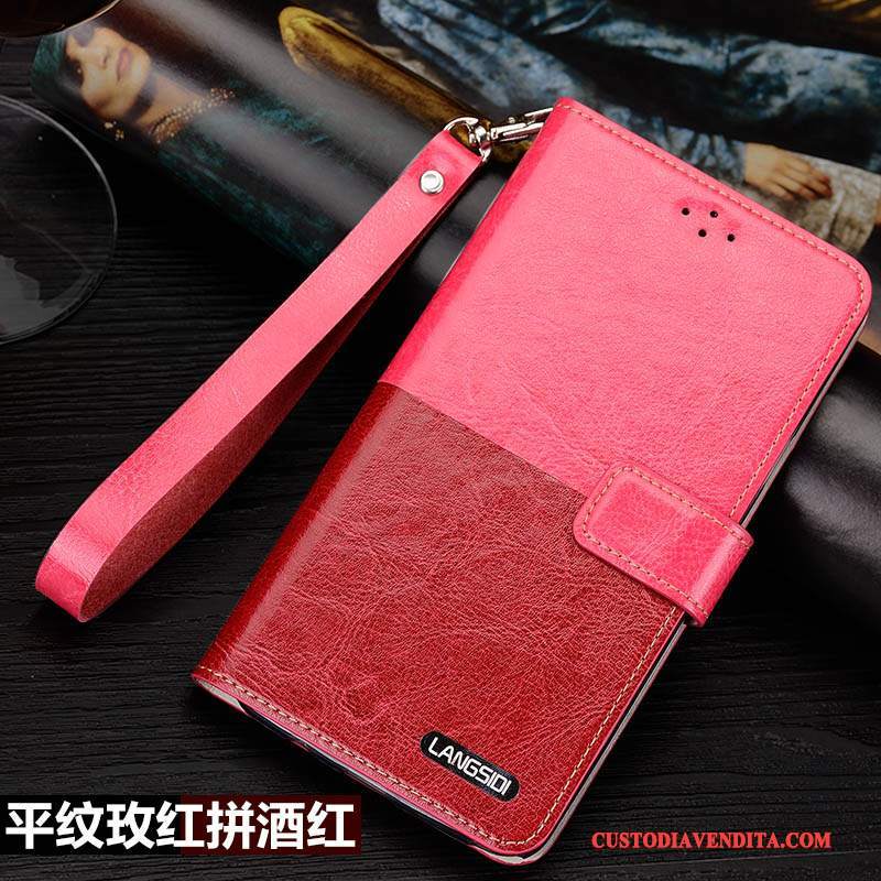 Custodia Huawei Mate S Protezione Difficile Morbido, Cover Huawei Mate S Pelle Telefono Rosa