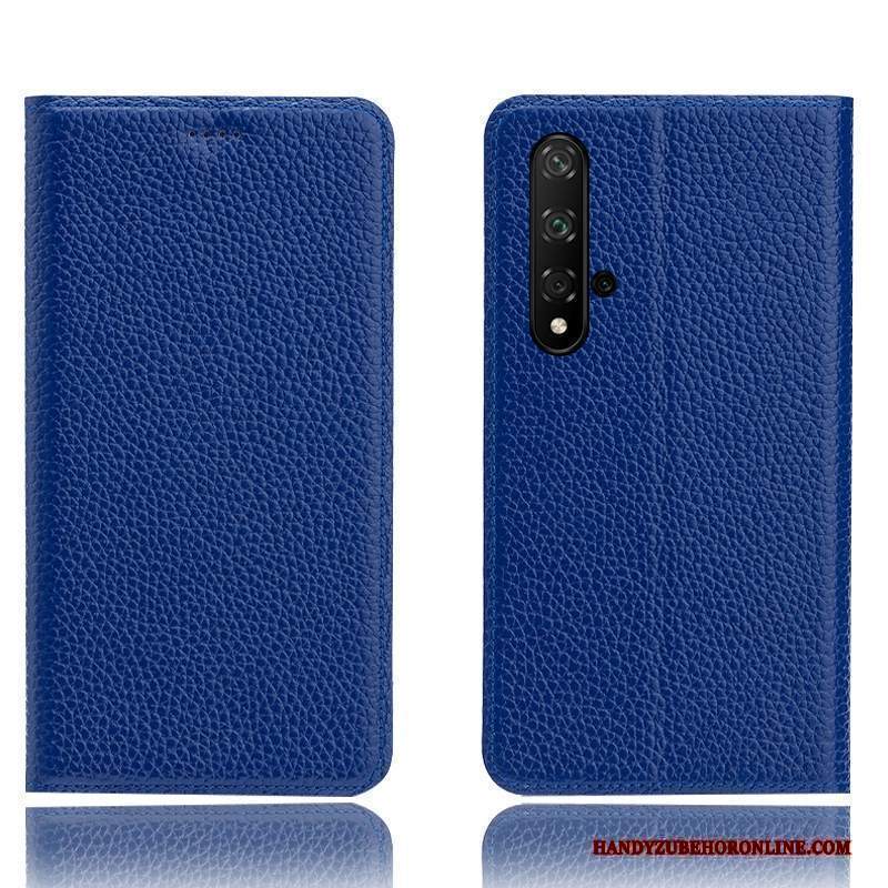 Custodia Huawei Nova 5t Folio Nero Tutto Incluso, Cover Huawei Nova 5t Pelle Modellotelefono