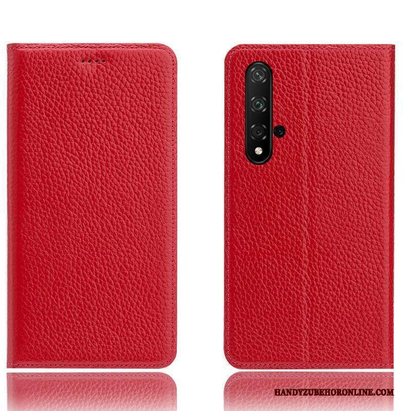 Custodia Huawei Nova 5t Folio Nero Tutto Incluso, Cover Huawei Nova 5t Pelle Modellotelefono