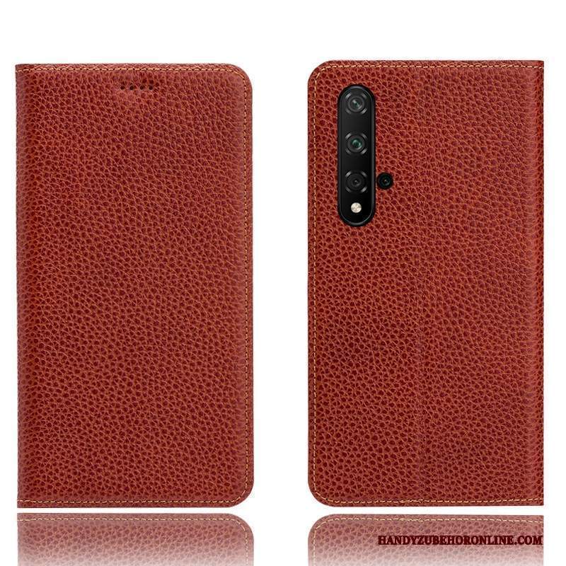 Custodia Huawei Nova 5t Folio Nero Tutto Incluso, Cover Huawei Nova 5t Pelle Modellotelefono