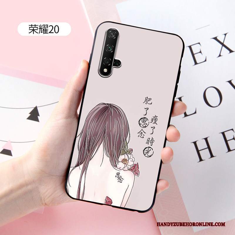 Custodia Huawei Nova 5t Goffratura Anti-cadutatelefono, Cover Huawei Nova 5t Cartone Animato Personalizza Tendenza