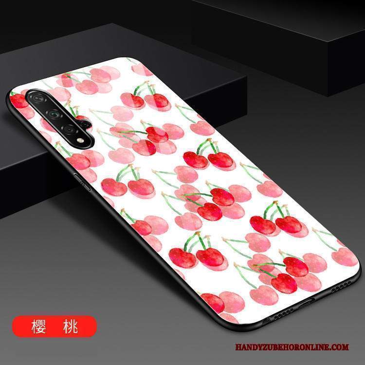 Custodia Huawei Nova 5t Moda Fresco Anti-caduta, Cover Huawei Nova 5t Blu Vetro