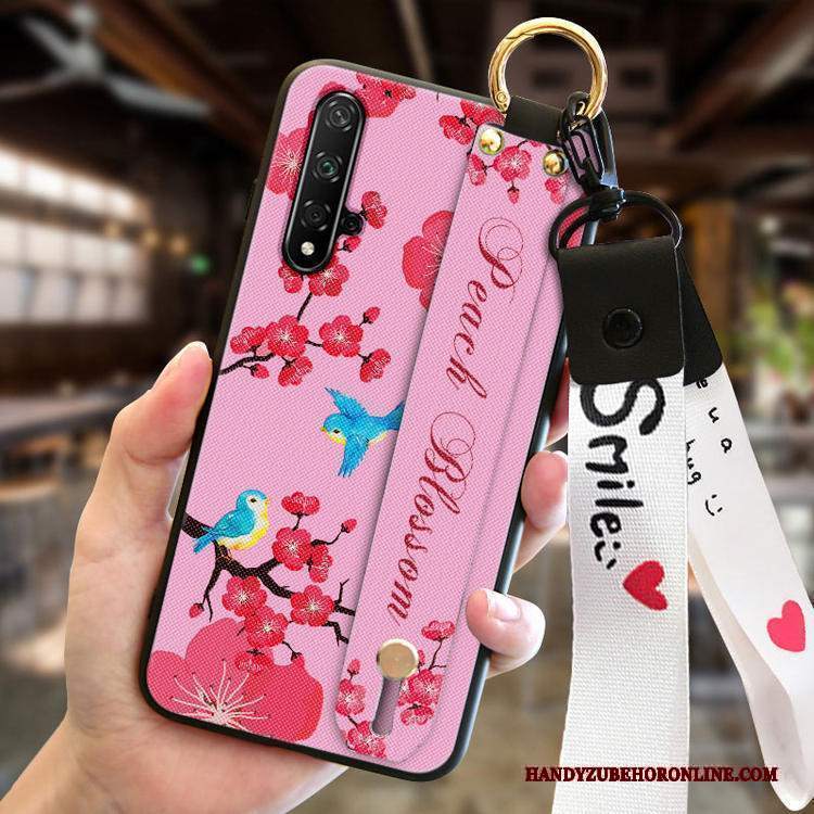 Custodia Huawei Nova 5t Moda Telefono Anti-caduta, Cover Huawei Nova 5t Silicone Nuovo Rosa