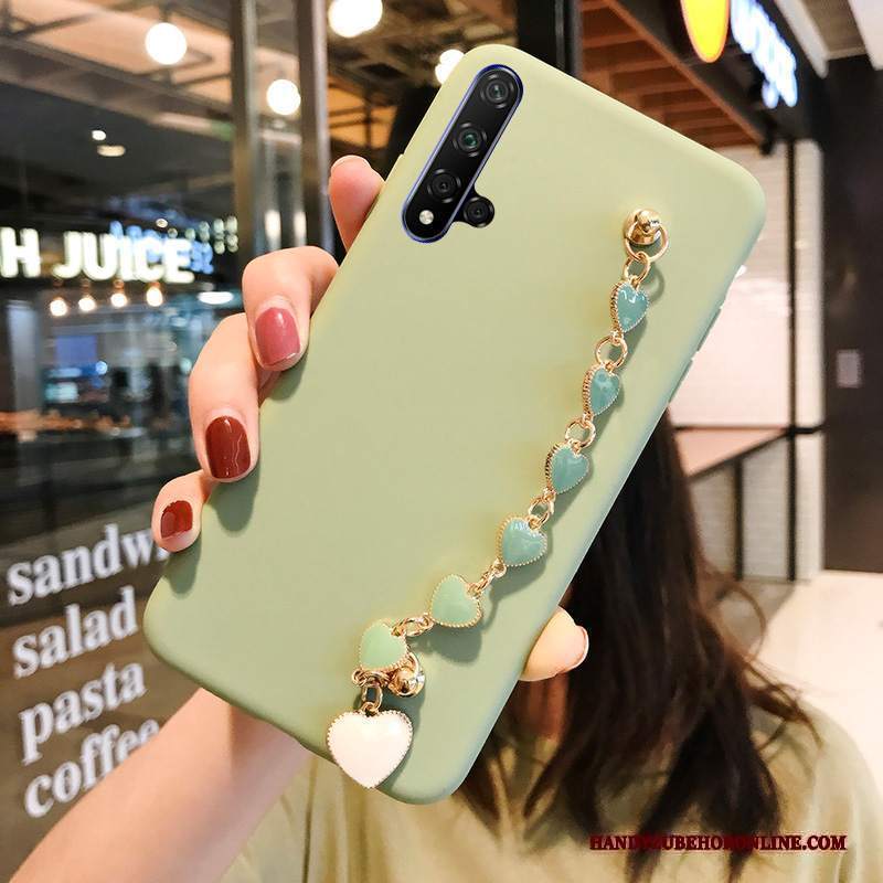 Custodia Huawei Nova 5t Moda Vento Chiaro, Cover Huawei Nova 5t Silicone Telefono Morbido