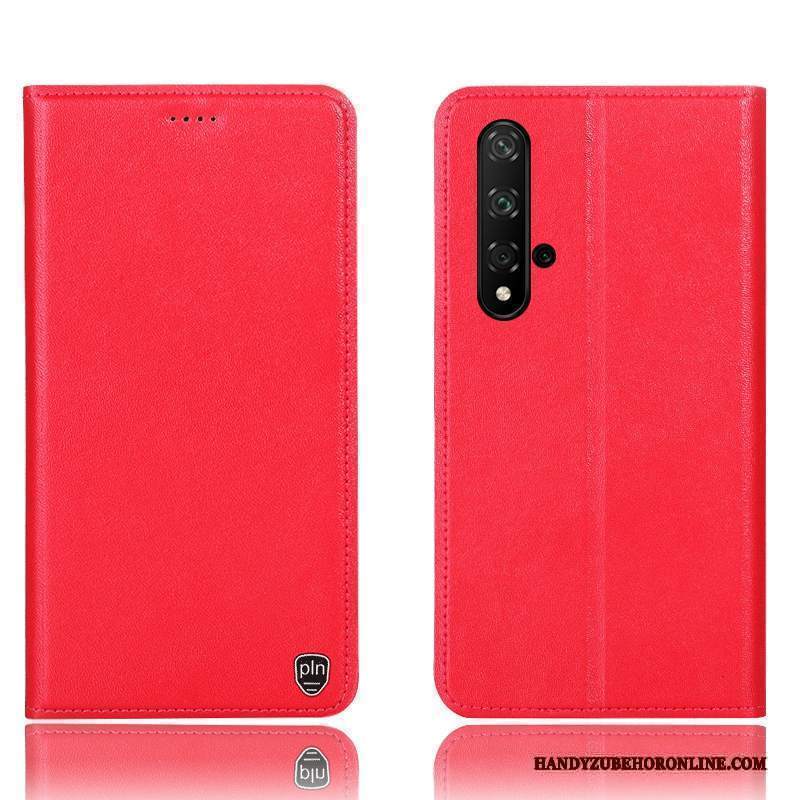 Custodia Huawei Nova 5t Pelle Telefono Giallo, Cover Huawei Nova 5t Folio Tutto Incluso Anti-caduta