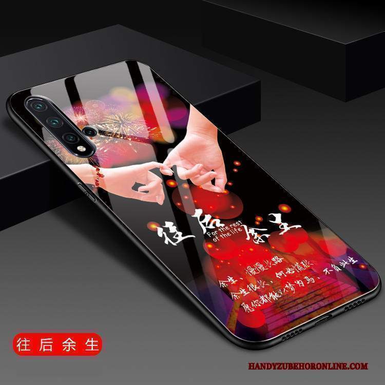 Custodia Huawei Nova 5t Silicone Tutto Inclusotelefono, Cover Huawei Nova 5t Moda Di Personalità Vetro