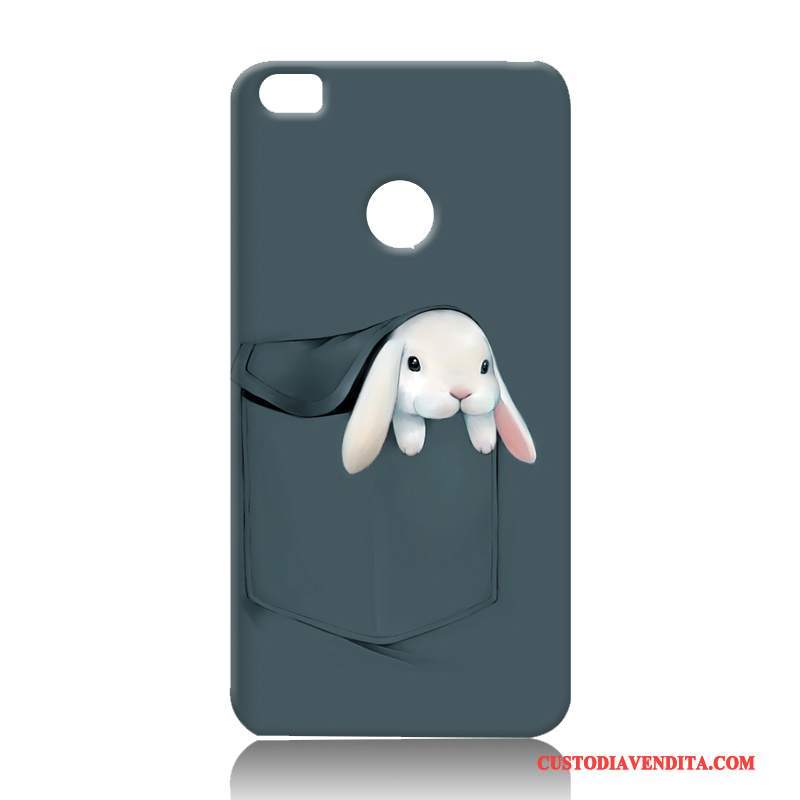 Custodia Huawei Nova Cartone Animato Bianco Difficile, Cover Huawei Nova Silicone Morbido Nuovo