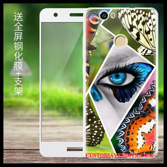 Custodia Huawei Nova Cartone Animato Trasparente Morbido, Cover Huawei Nova Silicone Anti-caduta Giallo