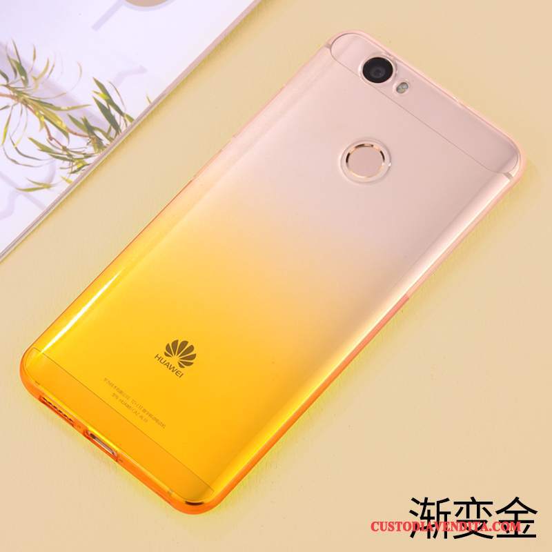 Custodia Huawei Nova Creativo Gradiente Porpora, Cover Huawei Nova Silicone Telefono Anti-caduta