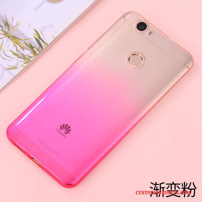 Custodia Huawei Nova Creativo Gradiente Porpora, Cover Huawei Nova Silicone Telefono Anti-caduta