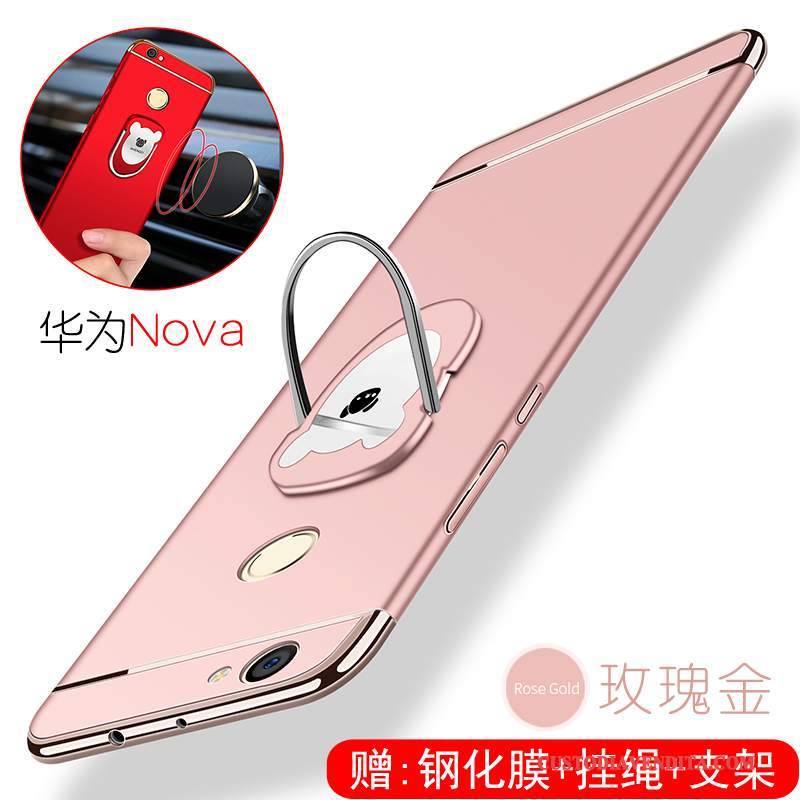 Custodia Huawei Nova Creativo Tutto Incluso Difficile, Cover Huawei Nova Ornamenti Appesi Rosso