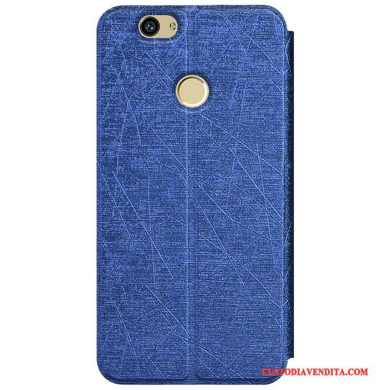 Custodia Huawei Nova Pelle Supporto Colore, Cover Huawei Nova Folio Tendenza Anti-caduta