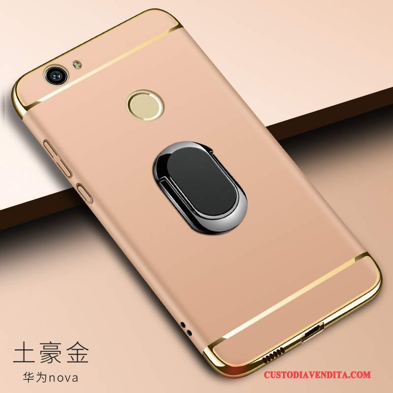 Custodia Huawei Nova Protezione Anti-caduta Oro, Cover Huawei Nova Magnetico Difficile