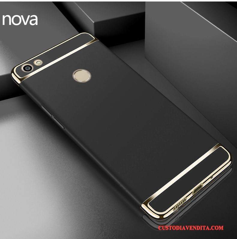 Custodia Huawei Nova Protezione Telefono Anti-caduta, Cover Huawei Nova Macchiati Rosso