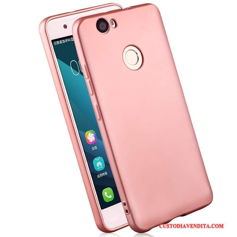 Custodia Huawei Nova Silicone Blu Macchiati, Cover Huawei Nova Protezione Telefono Morbido