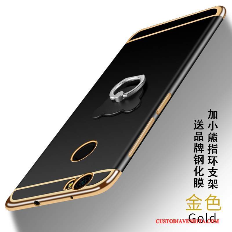 Custodia Huawei Nova Silicone Telefono Oro, Cover Huawei Nova Protezione Morbido Anti-caduta