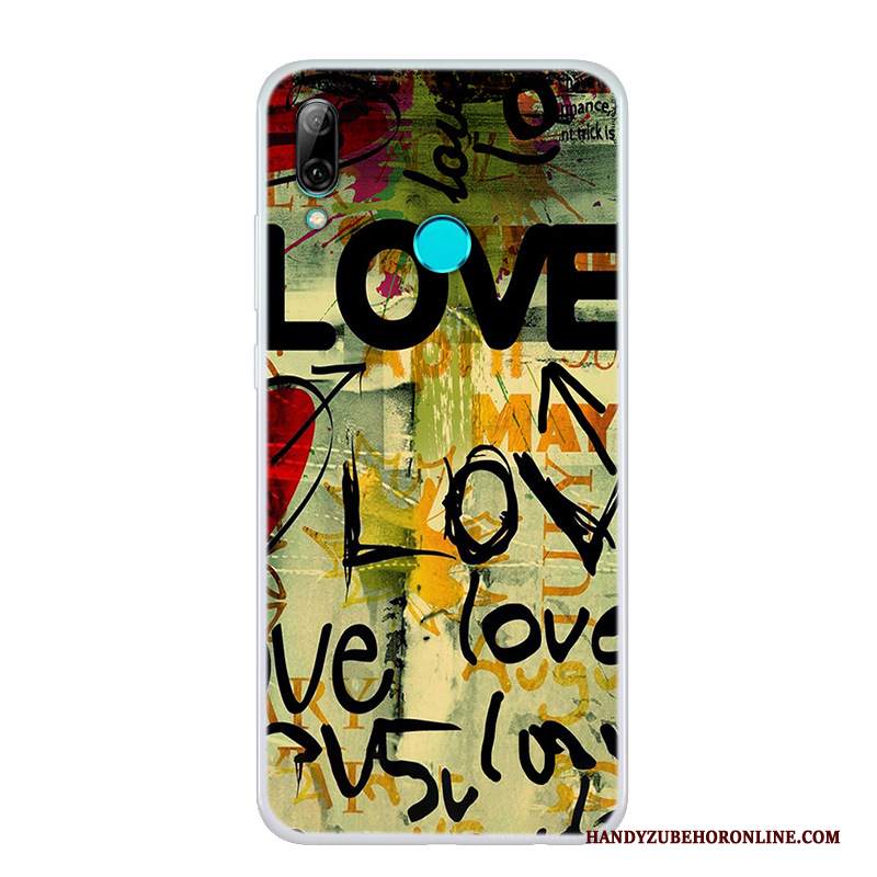 Custodia Huawei P Smart 2019 Colore Semplici Anti-caduta, Cover Huawei P Smart 2019 Silicone Nuovo Tendenza