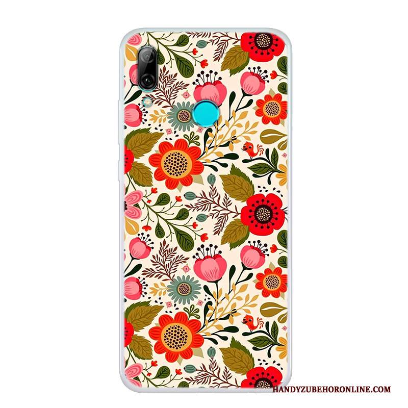 Custodia Huawei P Smart 2019 Colore Semplici Anti-caduta, Cover Huawei P Smart 2019 Silicone Nuovo Tendenza