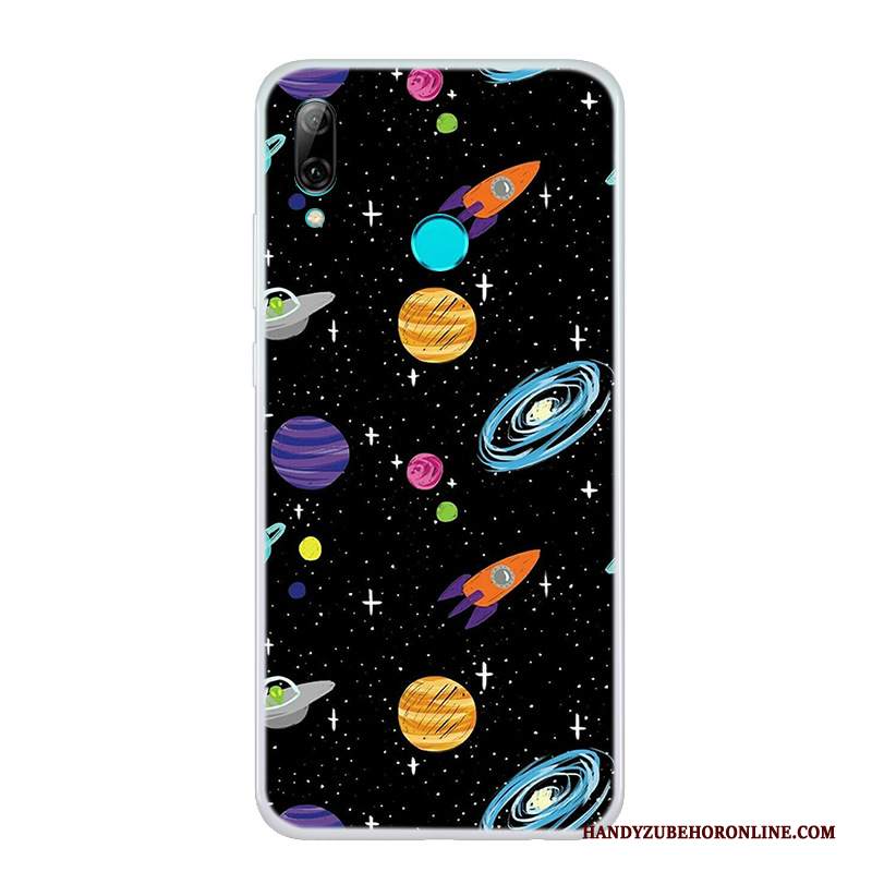 Custodia Huawei P Smart 2019 Colore Semplici Anti-caduta, Cover Huawei P Smart 2019 Silicone Nuovo Tendenza