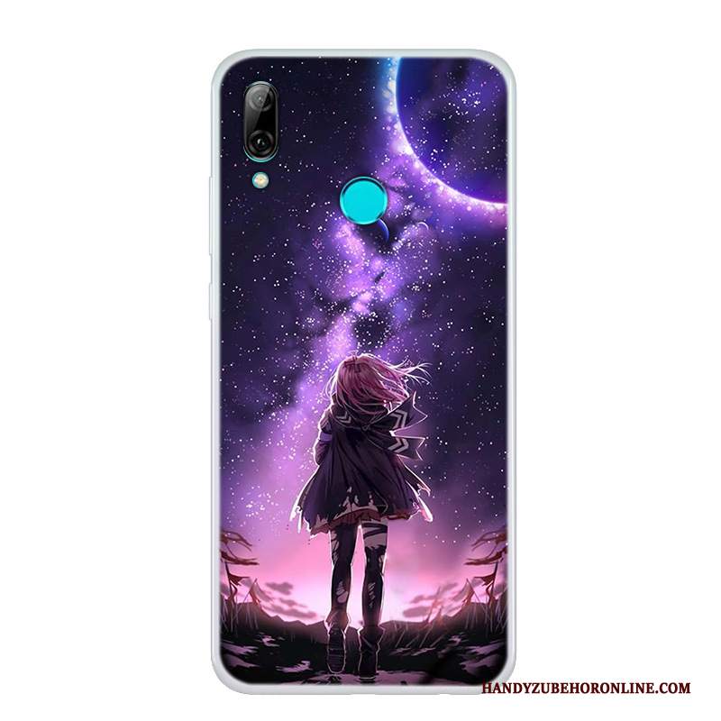 Custodia Huawei P Smart 2019 Colore Semplici Anti-caduta, Cover Huawei P Smart 2019 Silicone Nuovo Tendenza